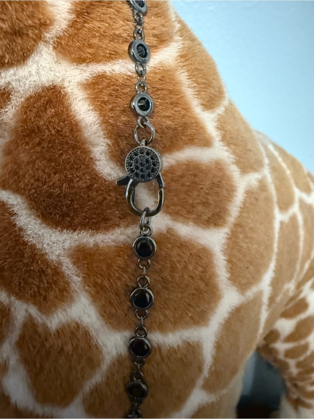 Freida Rothman Mini Bezel Black Rodium Necklace - Picture 2 of 2